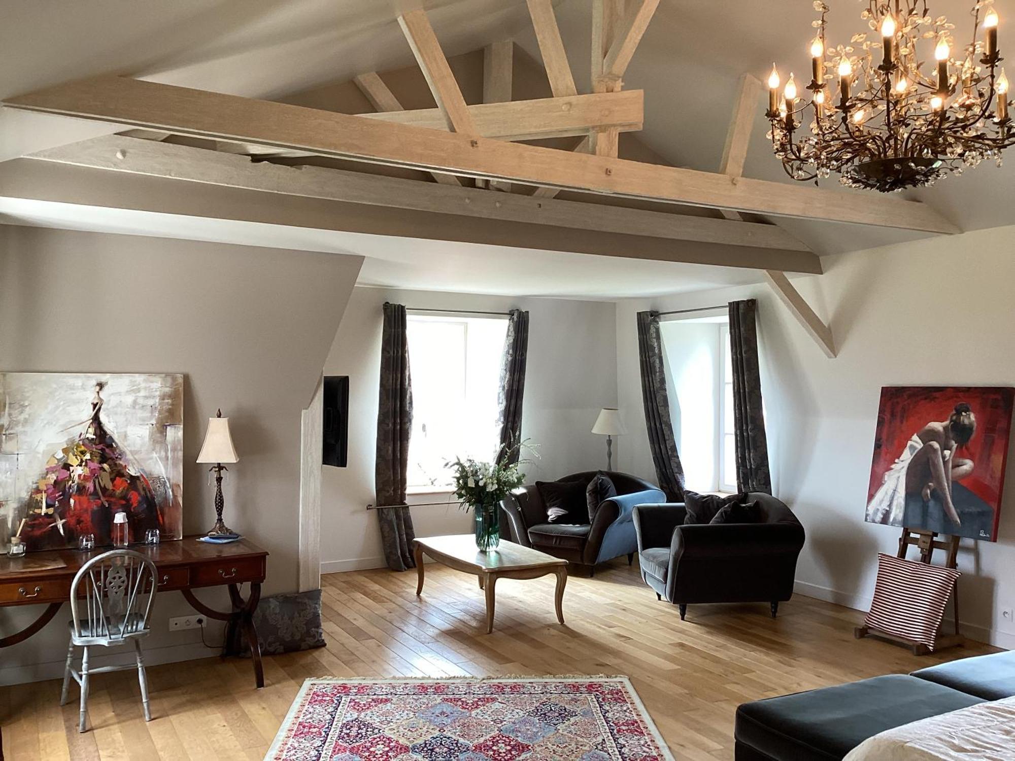 Au Chateau La Lucerne-dʼOutremer 외부 사진